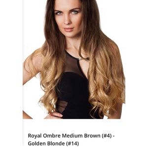 14 inch Irresistible Me ombré hair extensions
